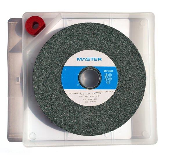 Master Grinding Wheel 180 x 13 x 31.75mm GC46 K8V - with storage box